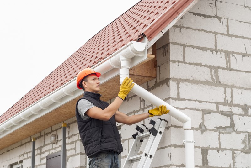 fitting a gutter