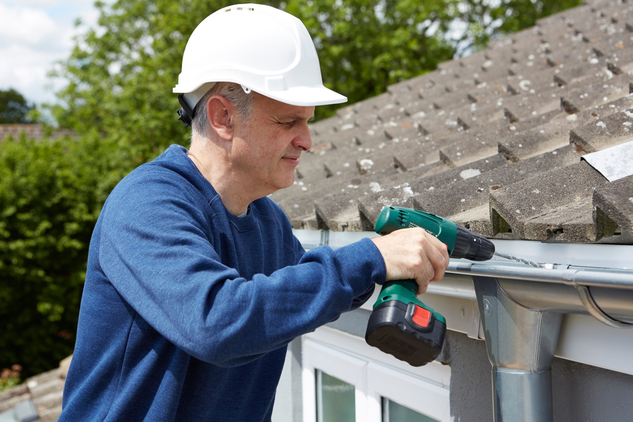 Replacing Finlock guttering